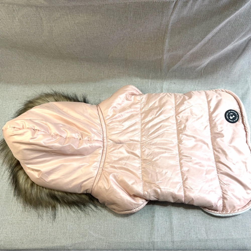 Justice Pet Reversible Puffer Jacket